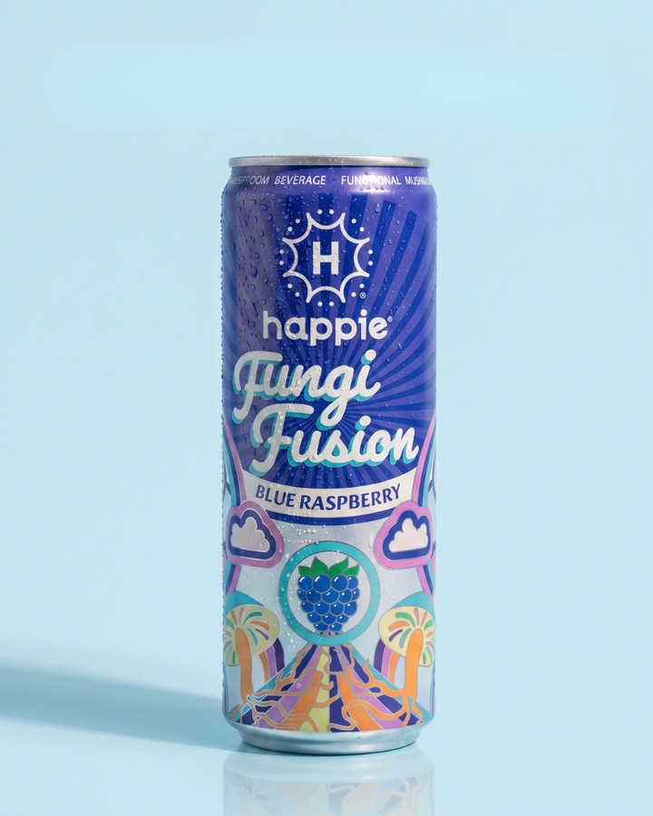 Blue Raspberry Functional Mushroom Drink - 6-Pack