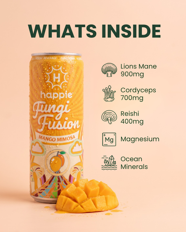 Mango Mimosa Functional Mushroom Drink - 6-Pack