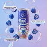Blue Razzberry Fungi-Powered Seltzer