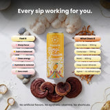 Mango Mimosa Fungi-Powered Seltzer