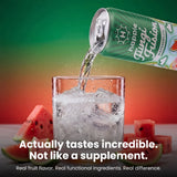 Watermelon Fungi-Powered Seltzer