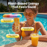 Mango Mimosa Fungi-Powered Seltzer