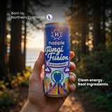 Blue Razzberry Fungi-Powered Seltzer