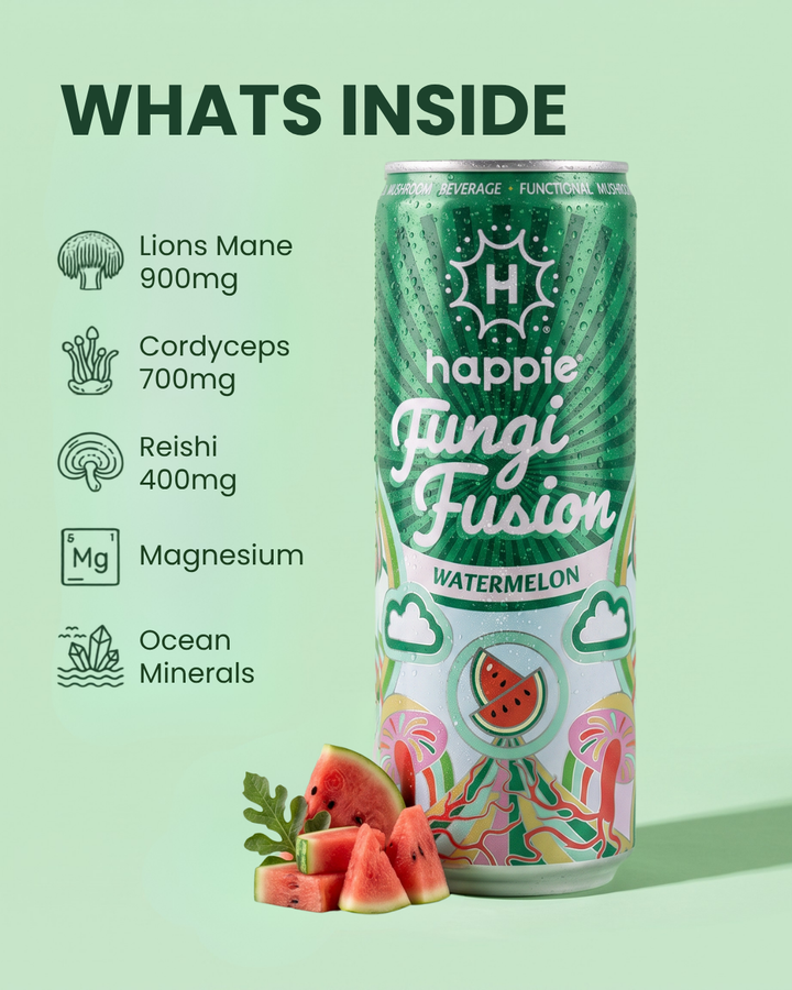 Watermelon Functional Mushroom Drink - 6-Pack