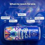 When to reach for Fungi Fusion Blue Raspberry: brunch, desk break, happy hour, dinner, game night