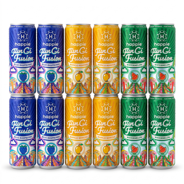 Fungi Fusion Functional Mushroom Drink Variety Pack — 12 Cans